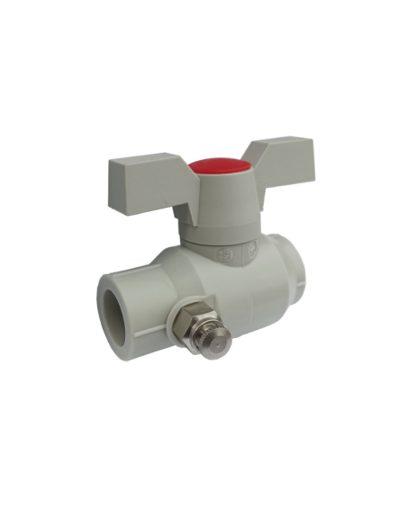 PPR кран сфера с изпускател Ф25