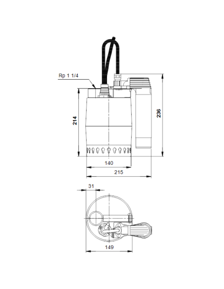GRUNDFOS Unilift KP 150-AV1 /011H1900/