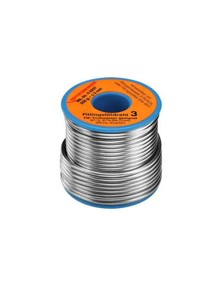 Припой за медни тръби Rosol S3, мек, 2 мм, 250 гр