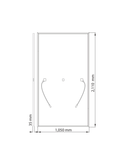 Монокристален фотоволтаичен панел BISOL Duplex Premium 460Wp