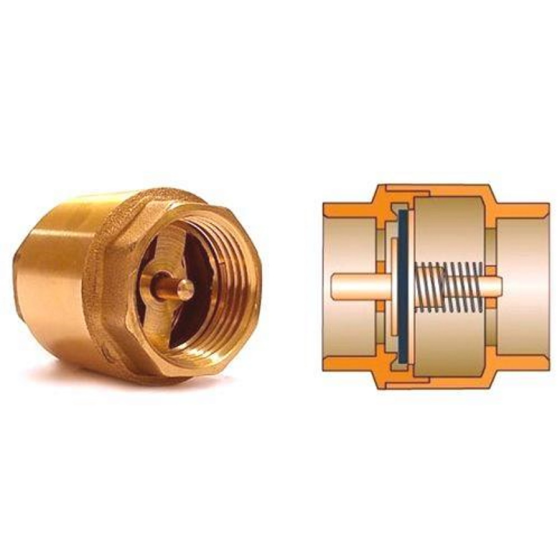 Възвратна клапа 1/2“ с метален диск TIEMME 2