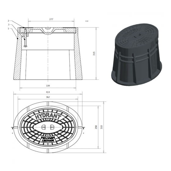Охранително гърне за пожарен хидрант 2