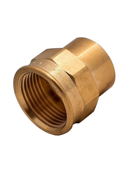 Преход месингов за медни тръби 18 Х 1/2“ Ж