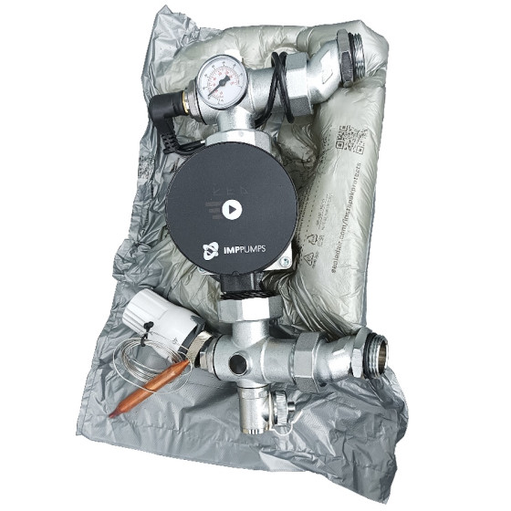 Помпена група за подово отопление 1“ (20-50C) с помпа и...