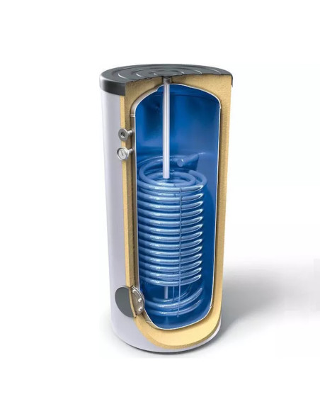 Бойлер TESY ProfiLine EV 2X12S, 200л, с една двойно навита серпентина