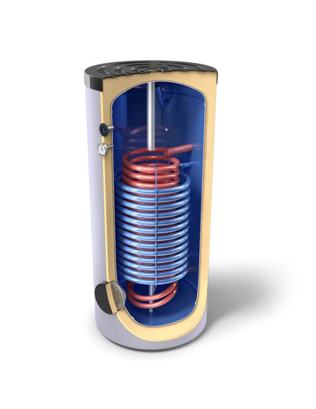 Стоящ бойлер TESY EV 13S+17S, 300л с две серпентини
