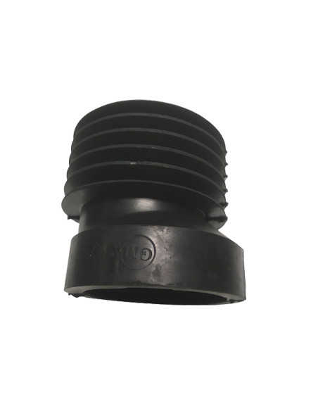 Маншон за мръсна вода Ф110 ексцентричен (черен)