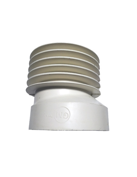 Маншон за мръсна вода Ф110 ексцентричен (бял)