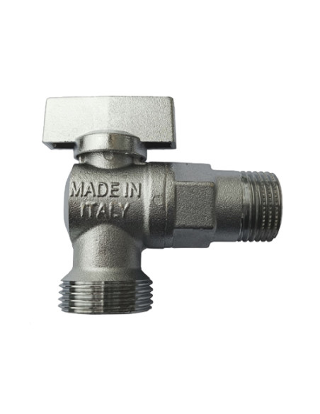 Ъглов кран (сферичен) 1/2“х3/4“ FORNARA