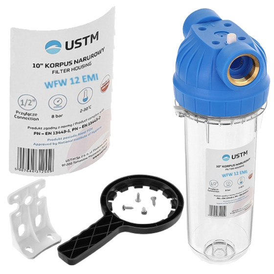 Филтърно тяло 10“ USTM WFW EMI 1/2“