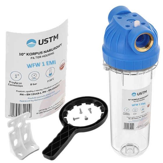 Филтърно тяло 10“ USTM WFW EMI 1“