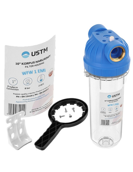 Филтърно тяло 10“ USTM WFW EMI 1“