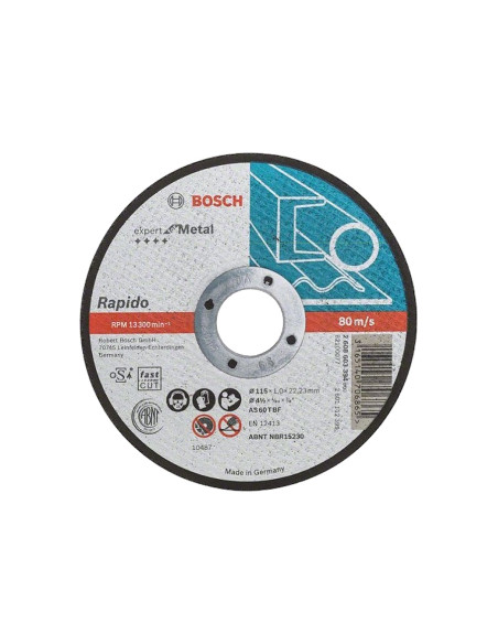 Диск за рязане на метал Ф115х1.0