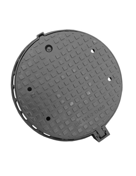 Чугунен капак Ø600 D400 /P/ H95 вентилиран