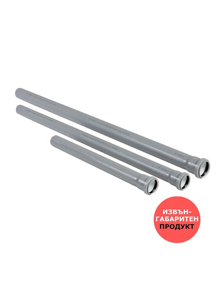 ФАСОННО ПАРЧЕ PVC Ф75/2000мм