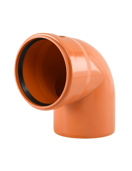 КОЛЯНО PVC Ф110 - 87.5