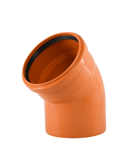 ДЪГА PVC Ф160 - 45