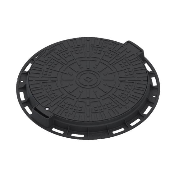 Капак PP A15 Ф600 (черен)