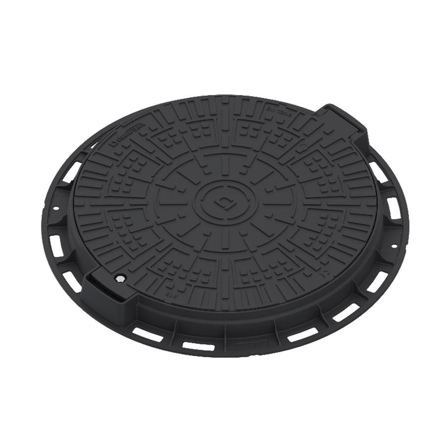 Капак PP A15 Ф600 (черен)