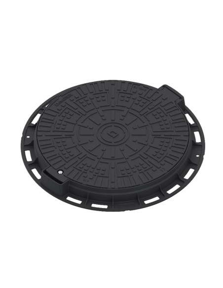 Капак PP A15 Ф600 (черен)