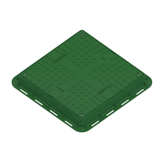 Капак PP A15 700x700 (квадратен/зелен)