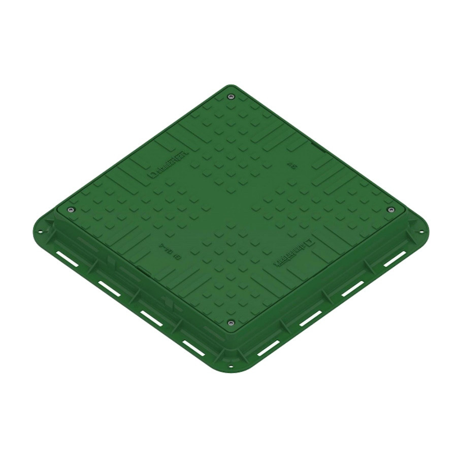 Капак PP A15 700x700 (квадратен/зелен)