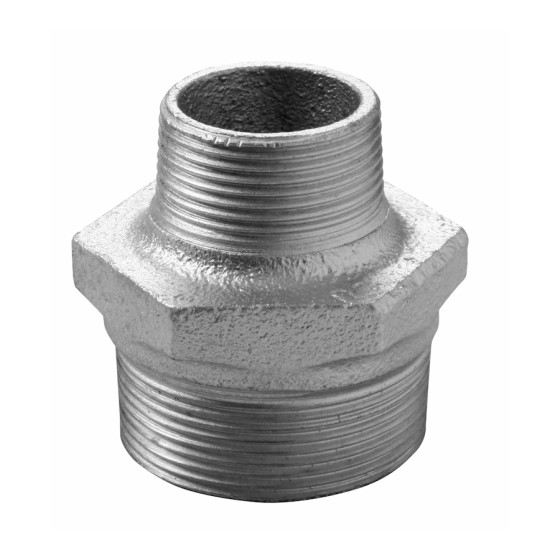Поцинкован нипел редуктивен  1 1/4“ х 1/2“