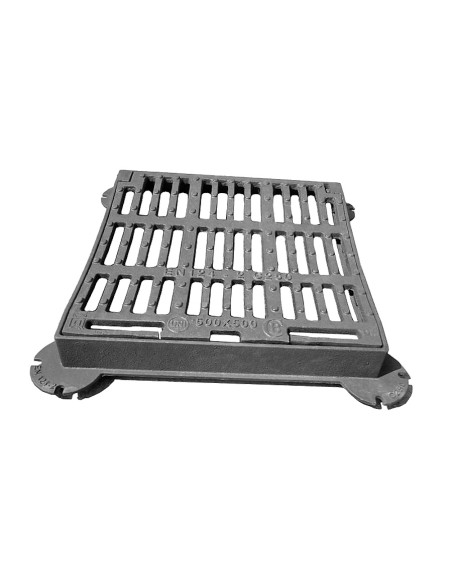 Чугунена решетка 400x400/C250