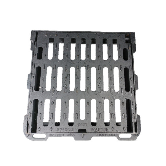 Чугунена решетка 400x400/D400 права