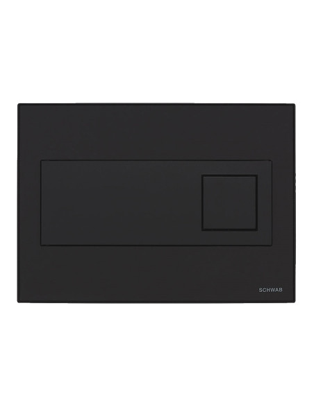 Двоен бутон CARO - черен мат