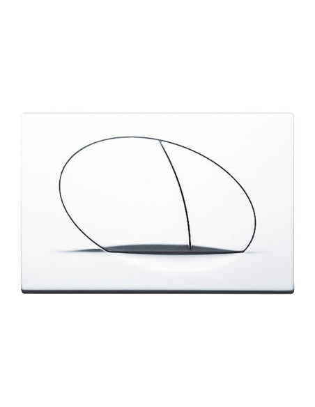 Двоен бутон SELENITE ECO - бял