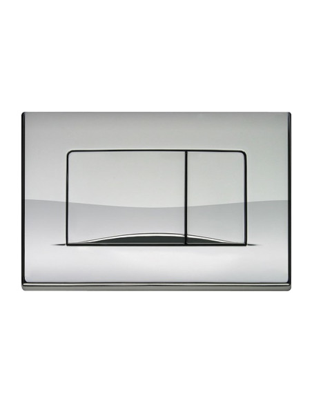 Двоен бутон APLITE ECO - хром