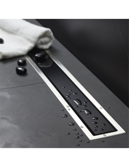 СИФОН ЛИНЕЕН LINE 300 ЧЕРНО СТЪКЛО