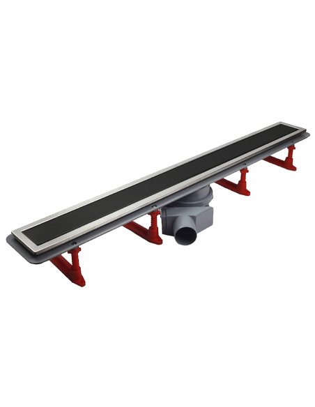 СИФОН ЛИНЕЕН LINE 650 ЧЕРНО СТЪКЛО