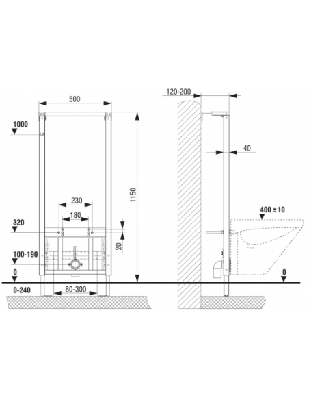 Структура за биде LIV (7030452911)