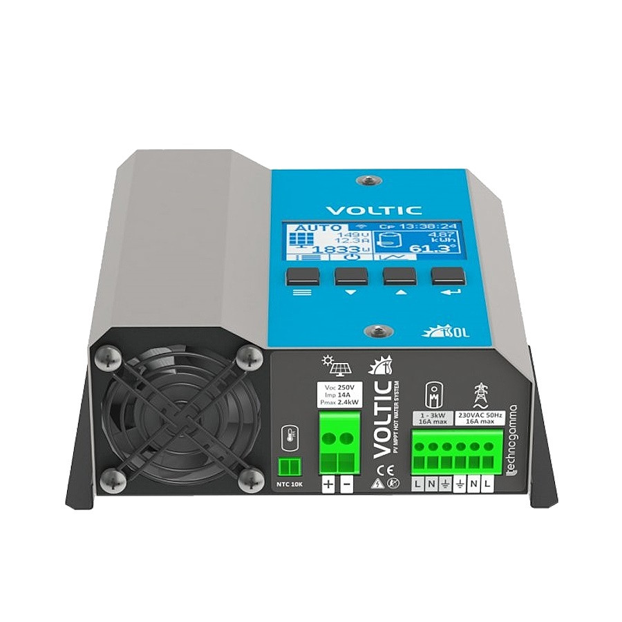 Фотоволтаичен контролер за загряване на бойлер...