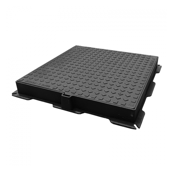 Чугунен капак 600x600 D400 /P/ H75