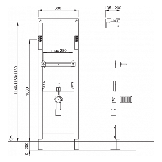 Структура за мивка LIV /8050452721/ 2
