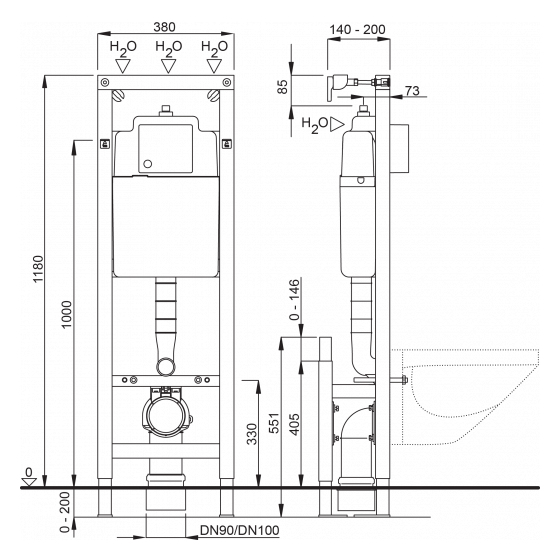 Структура за подов монтаж /8050452731/ 2