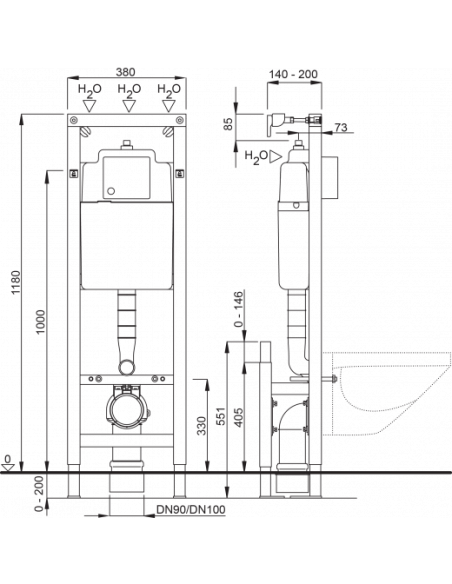 Структура за подов монтаж /8050452731/