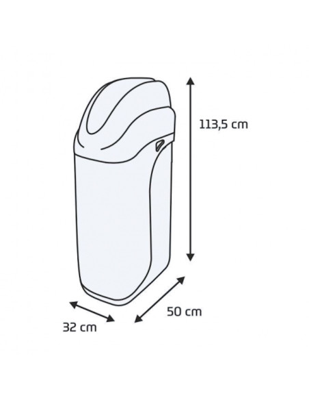 Омекотител за вода с управление по време и обем 25л