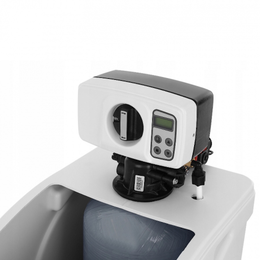 Омекотител за вода с управление по време и обем...