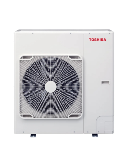 Термопомпа Toshiba ESTIA HWT-1101 R32 AIO (комплект с неръждаем бойлер 200л) - 13,24kw