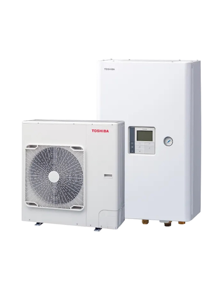 Термопомпа Toshiba ESTIA HWT-1401 R32 (18,39kw) - трифазна