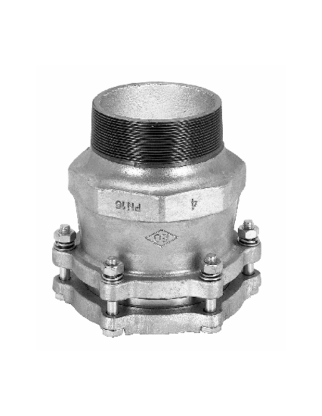 Поцинкована бърза връзка (мъжка)  3“