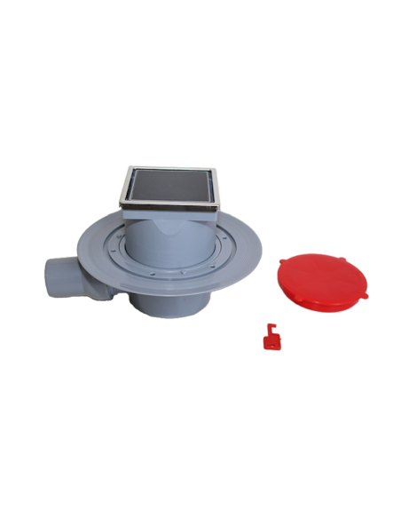 СИФОН DRY 1 ЧЕРНО СТЪКЛО  /100х100/