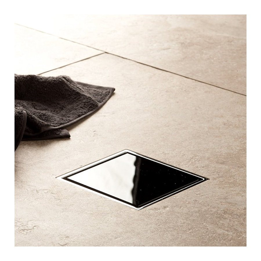 СИФОН DRY 1 ЧЕРНО СТЪКЛО  /100х100/