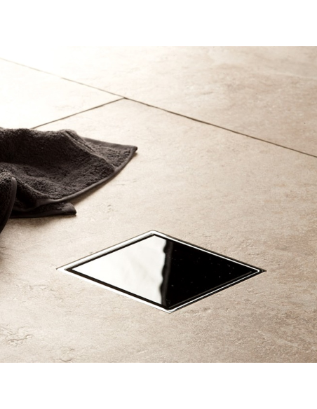 СИФОН DRY 1 ЧЕРНО СТЪКЛО  /100х100/