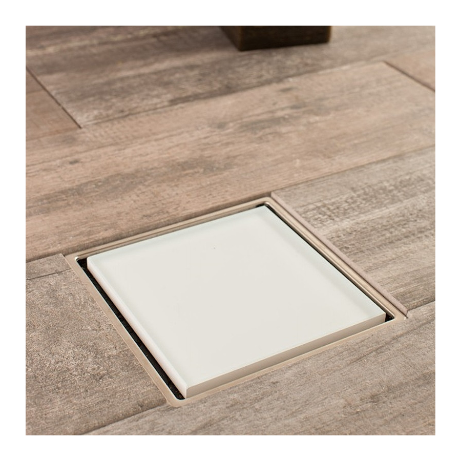 СИФОН DRY 1 БЯЛО СТЪКЛО  /100х100/