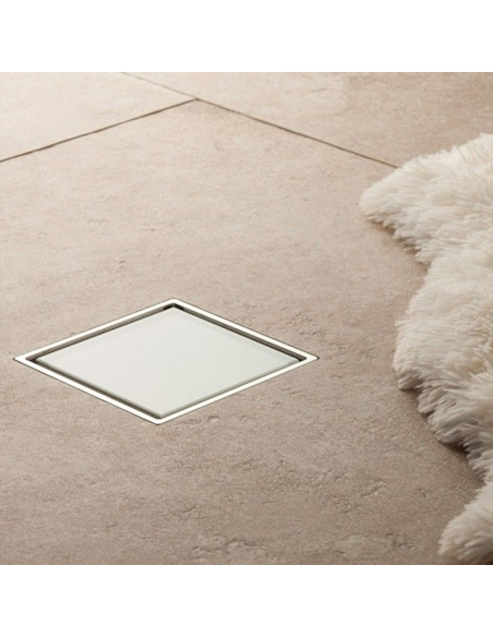 СИФОН DRY 1 БЯЛО СТЪКЛО  /100х100/